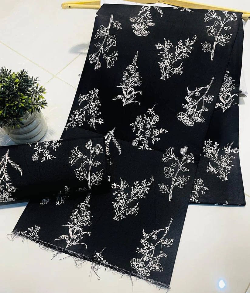 Micro Polo Cotton 2pcs Suit unstiched B-01