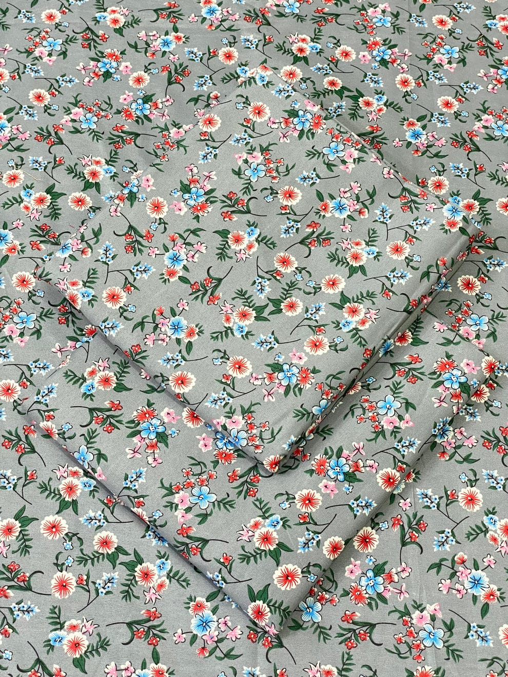 Micro Polo Cotton 2pcs Suit unstiched B-07