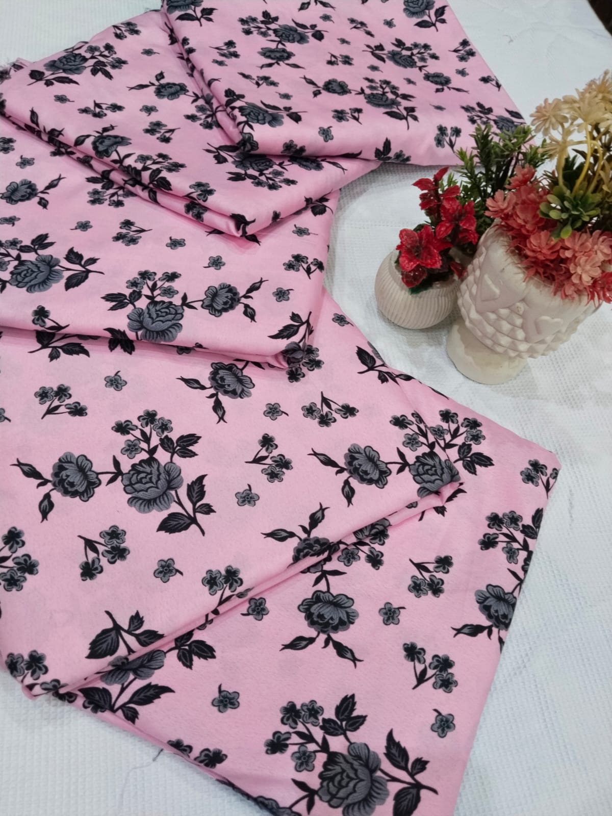Micro Polo Cotton 2pcs Suit unstiched B-26