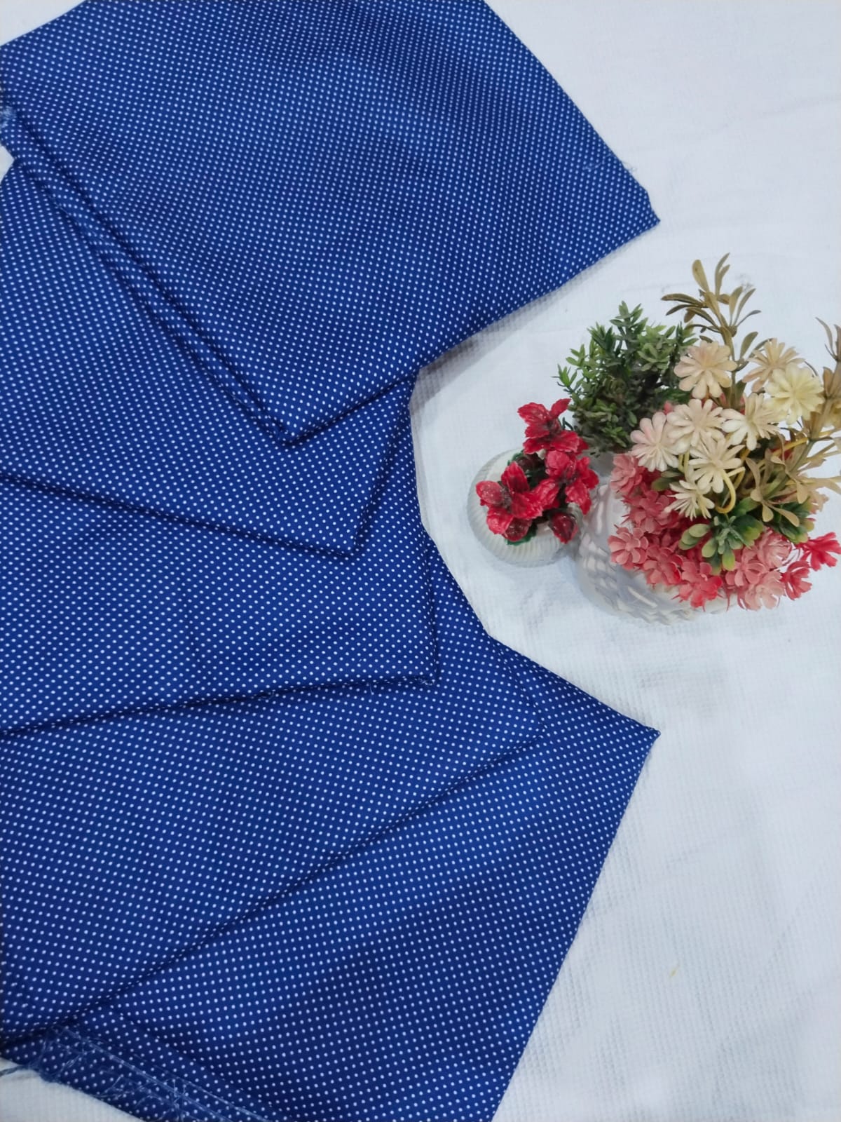 Micro Polo Cotton 2pcs Suit unstiched B-34