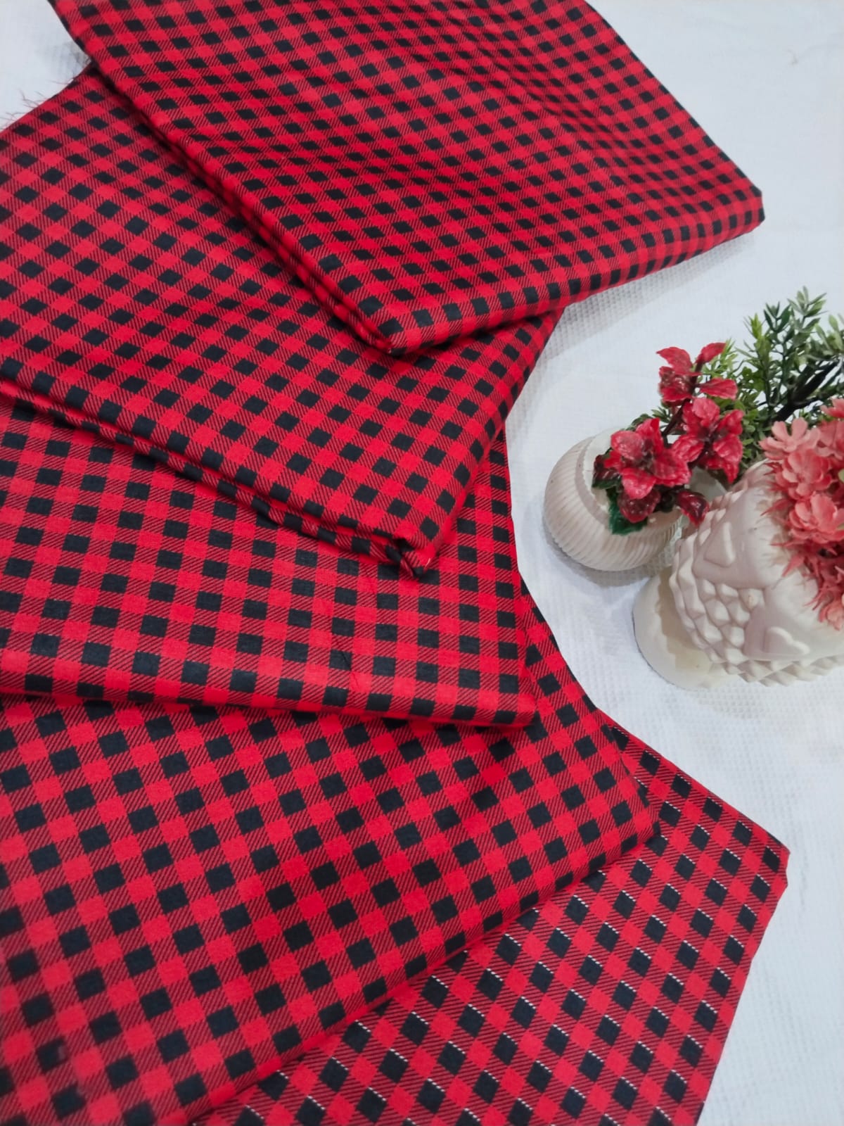 Micro Polo Cotton 2pcs Suit unstiched B-36