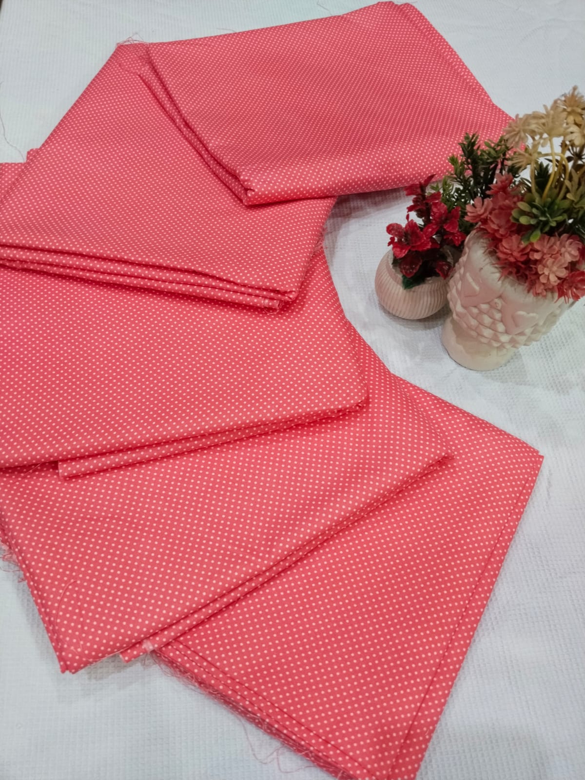 Micro Polo Cotton 2pcs Suit unstiched B-38