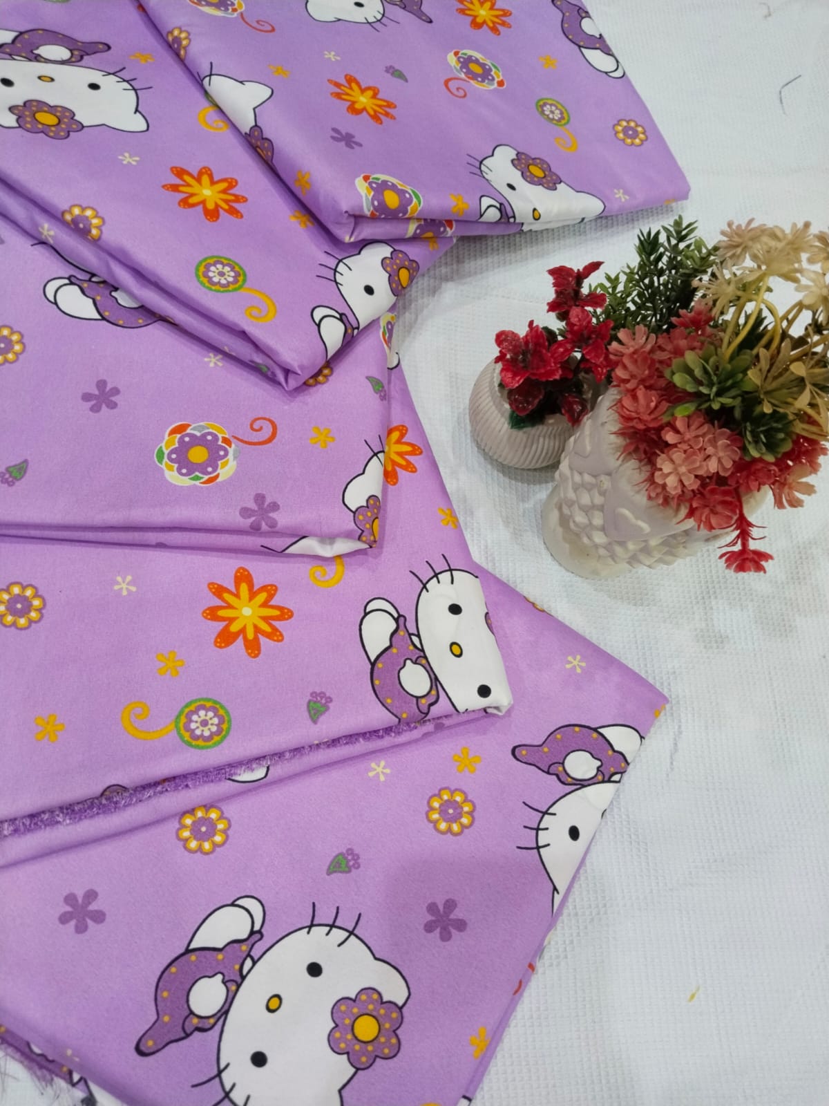 Micro Polo Cotton 2pcs Suit unstiched B-42